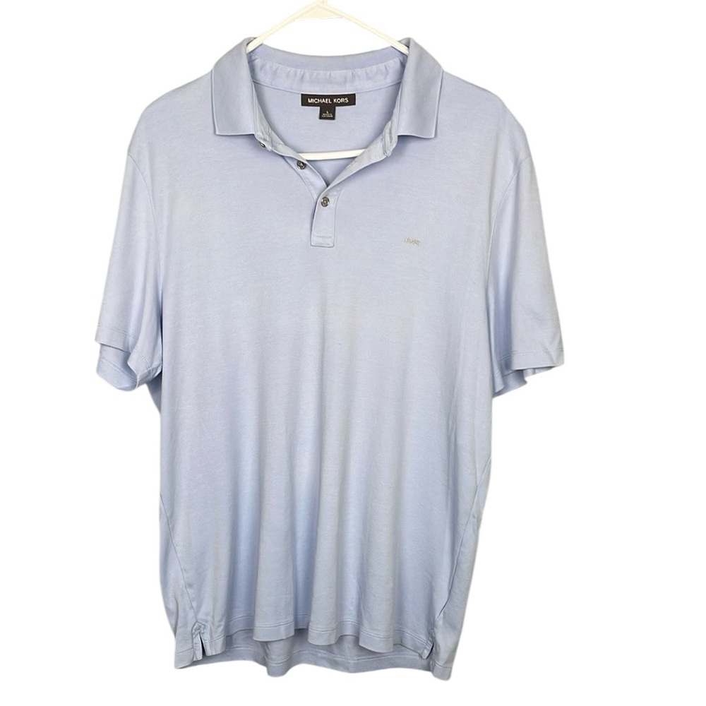 Michael Kors men’s L cotton polo career professional academia luxury golf